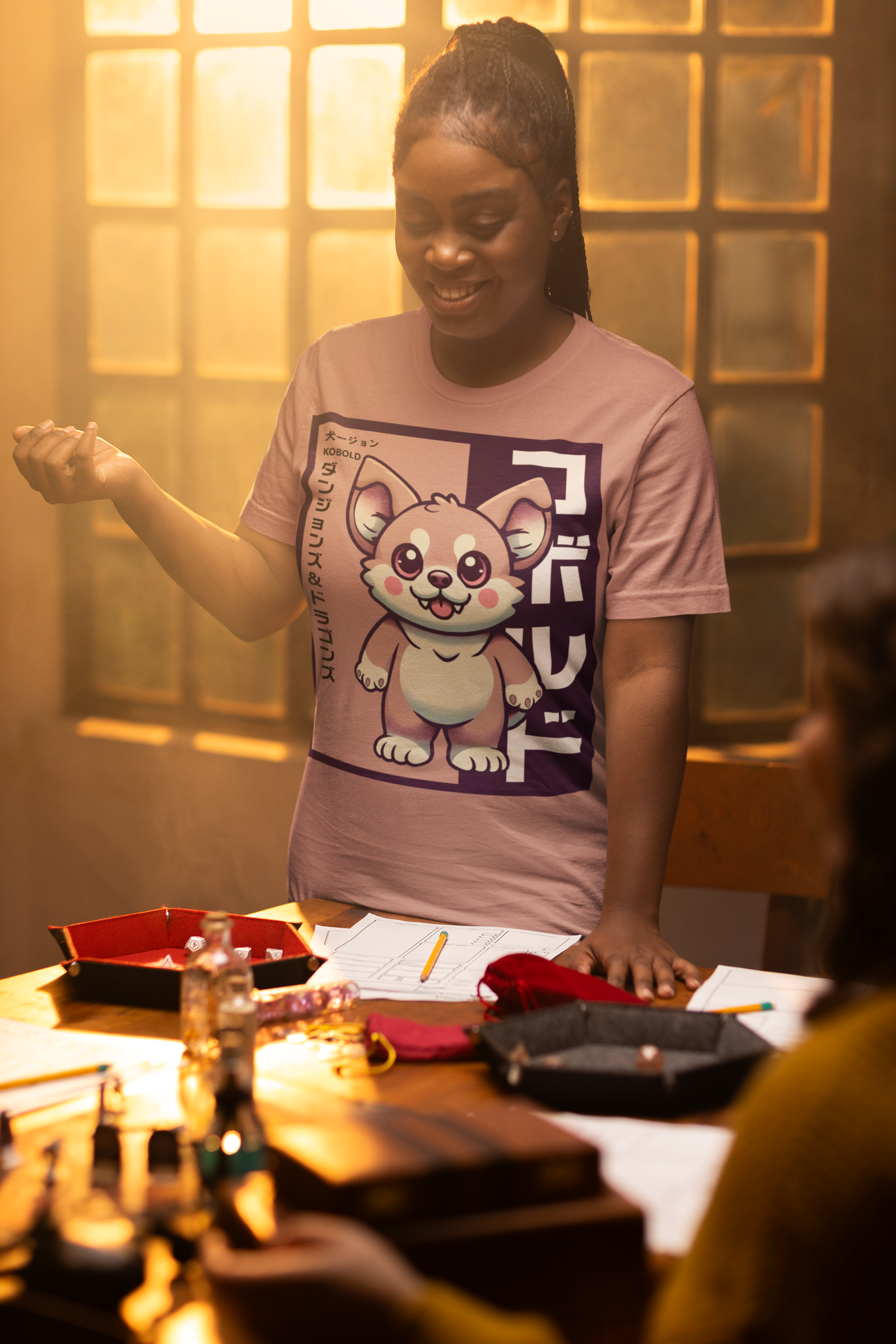 dnd kobold dog type kaiju cuties tshirt