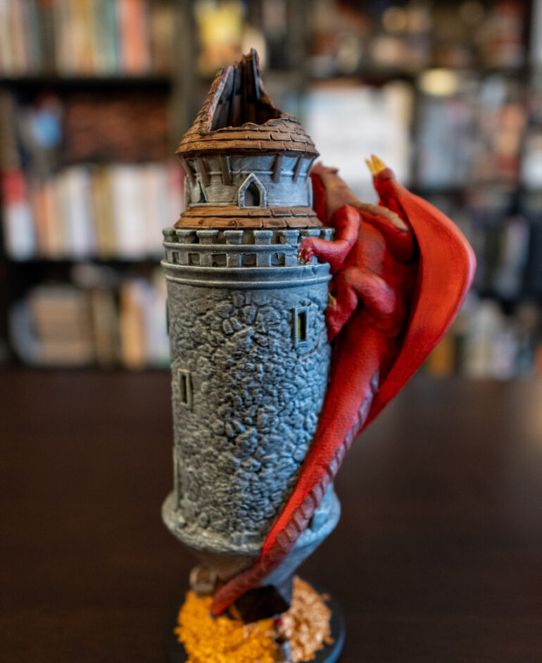 Ars Moriendi Mythic Mugs - The Dungeon Master 16.9oz Can Holder
